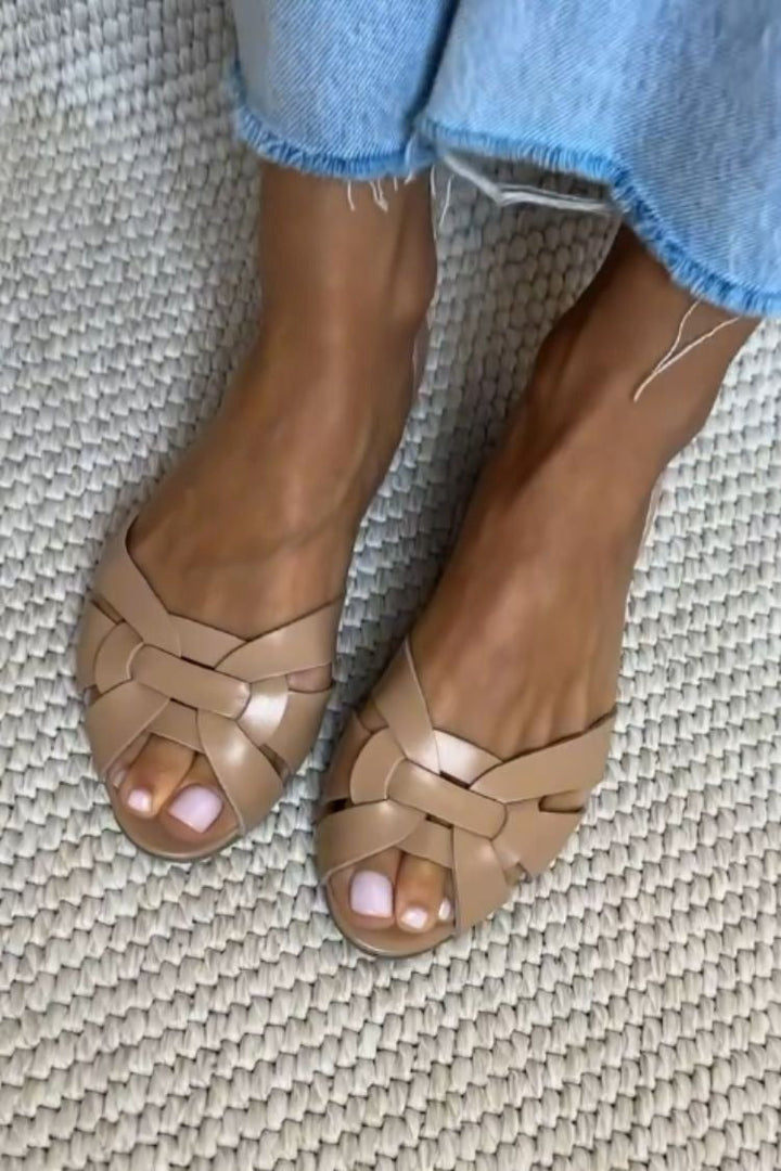 Zarrie | Woven Nature Sandals