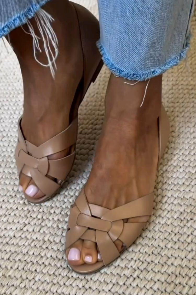 Zarrie | Woven Nature Sandals