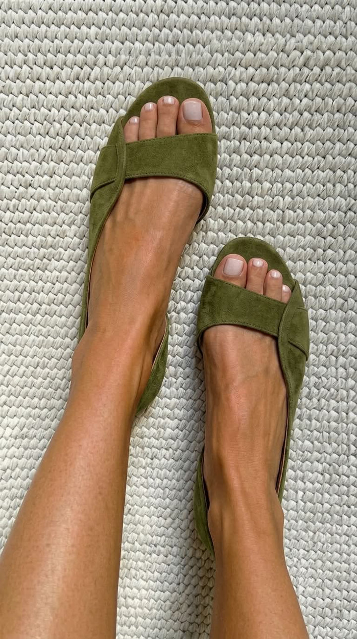 Janine | Open-Toe Low-Heel Sandals