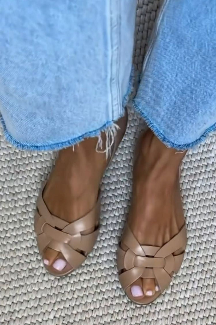 Zarrie | Woven Nature Sandals