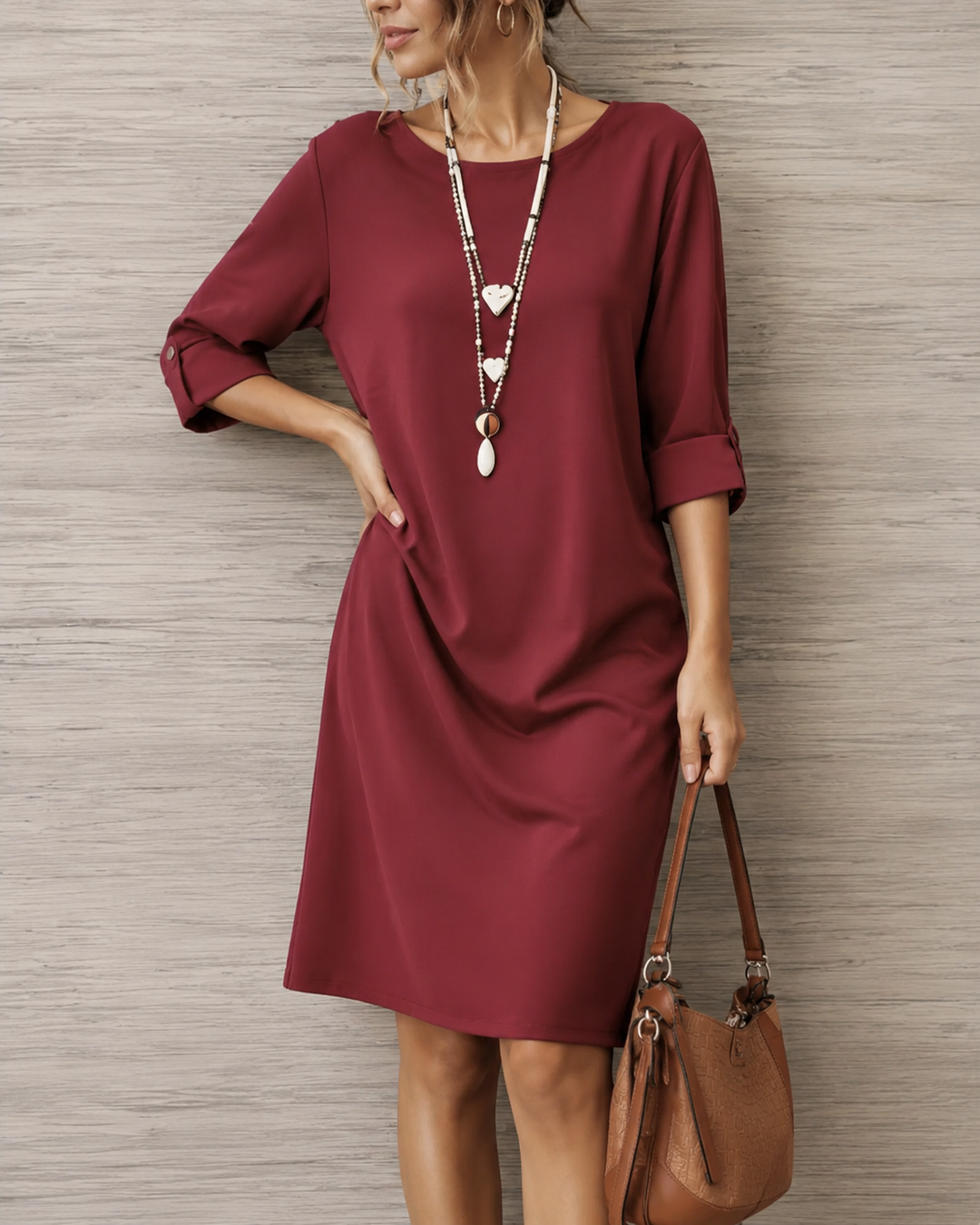 Juliette | Tummy Coverage Midi Dress