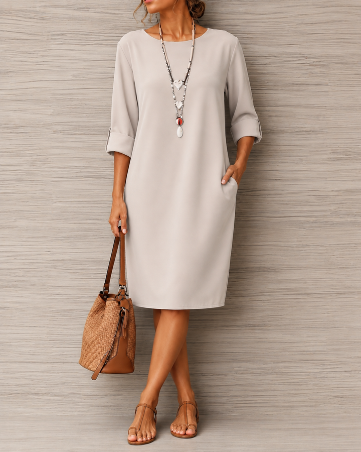 Juliette | Tummy Coverage Midi Dress