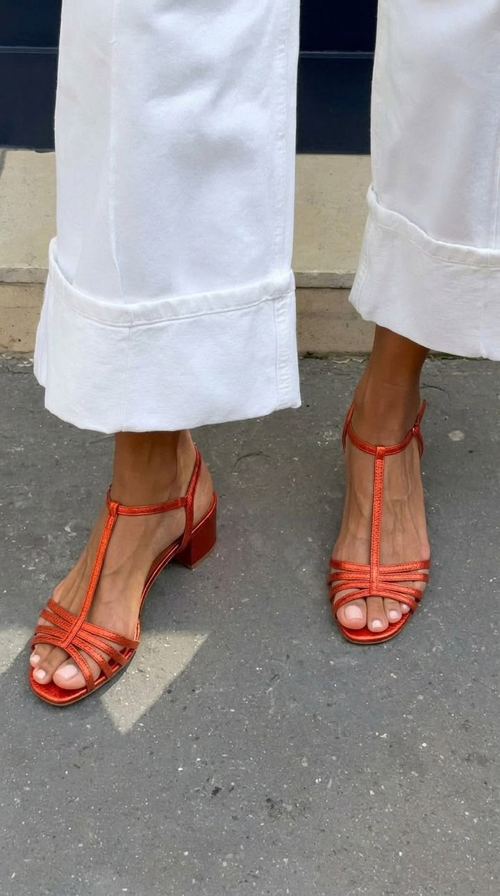 Marisa | Golden Everyday Elegance Sandals