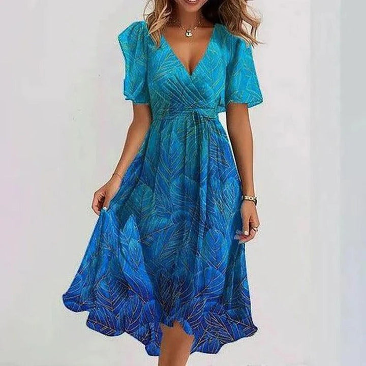 Yara | Elegant Colorful Dress