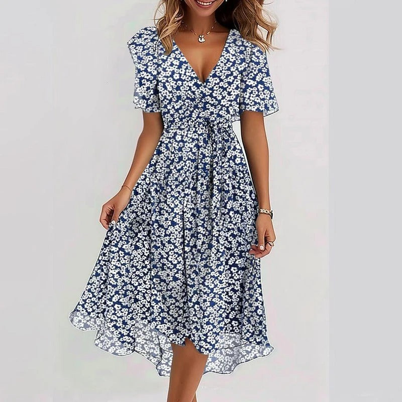 Yara | Elegant Colorful Dress