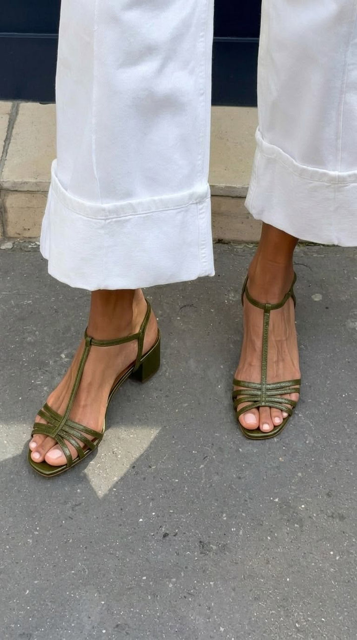 Marisa | Golden Everyday Elegance Sandals